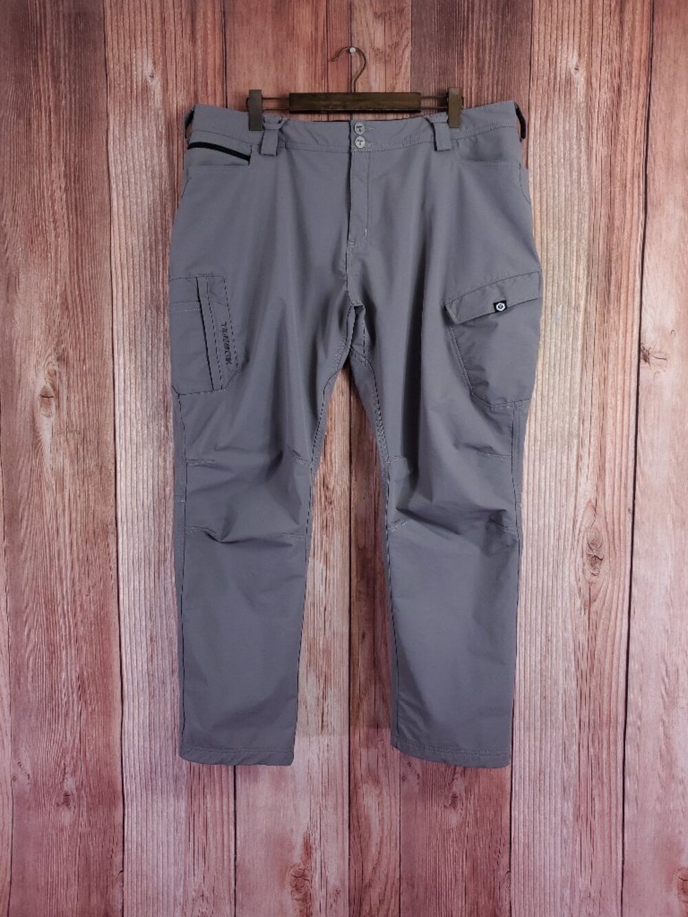 Truewerk T2 Werkpant Mens 42x30 Cargo Work Pants Utility Tactical Hiking Gray